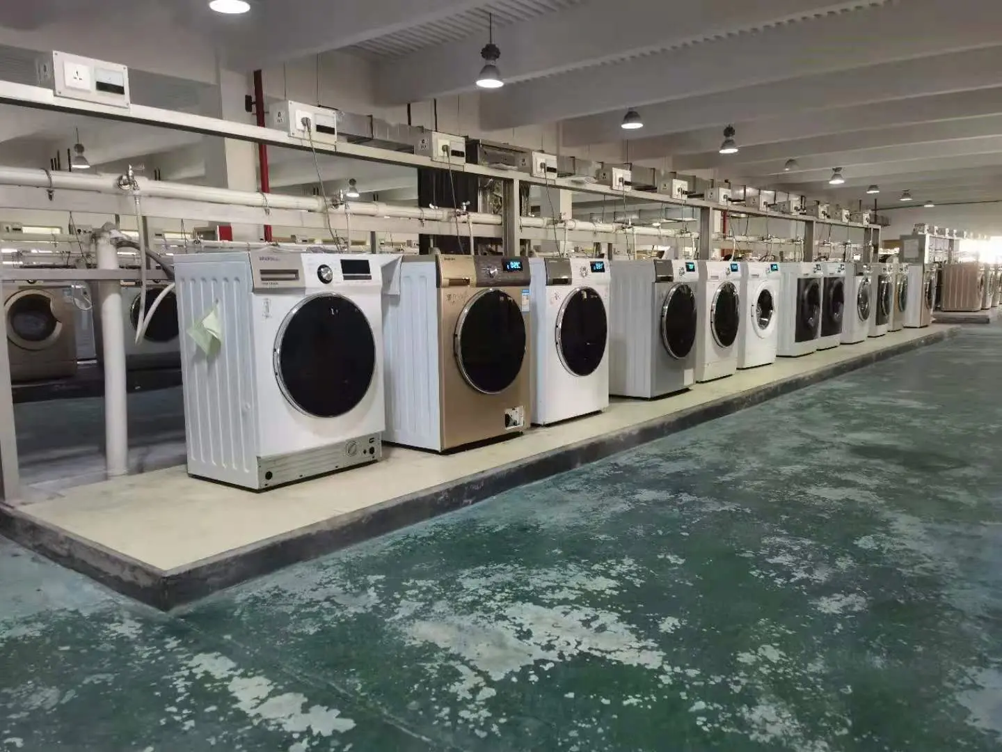 Smart Wifi Front Load Drum Washing and Drying Machine Drumi Mesin Cuci Londry Sederhana