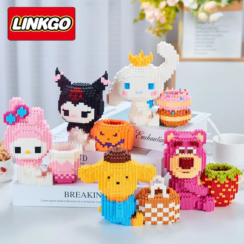 Linkgo Blocks - Fun Building Bricks with Cartoon Stitch