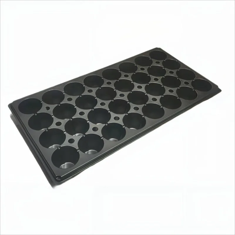 Nursery Starting Seedling Trays Sheet Plastic 104 128 Holes 40 200 Cell Seed Tray Round