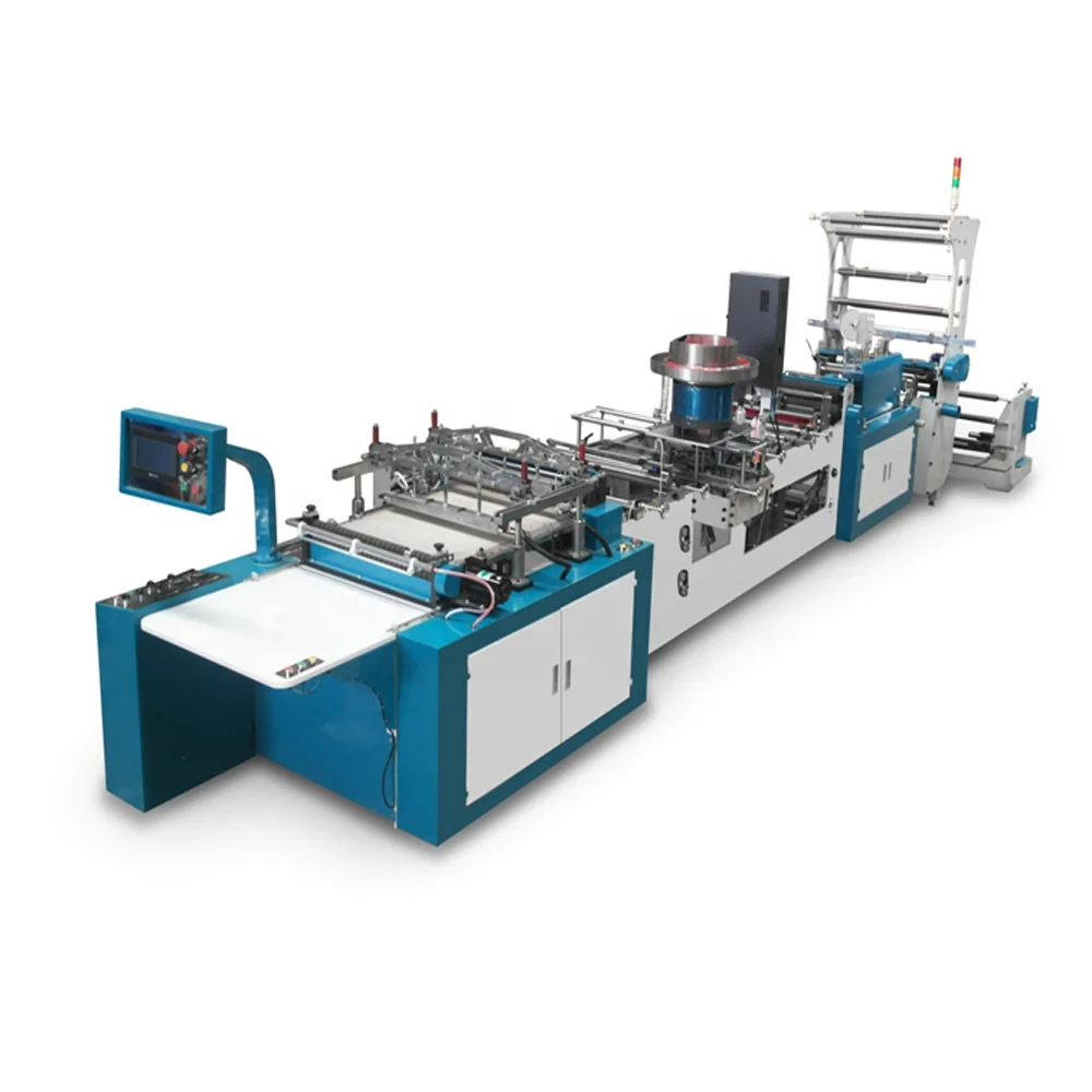 China Wenzhou Automatic Ziploc Slider LDPE PE Zipper Storage Gallon Bag Making Machine