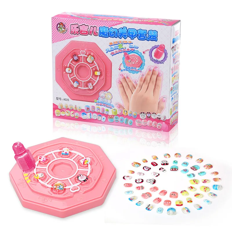 Другие детские аксессуары наклейки «сделай сам» игровой домик макияж игрушки для ногтевого дизайна Игрушки