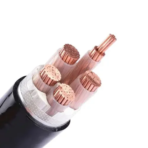 Xlpe/pvc insulated and sheathed 5-core bare copper wire wound armored 0.6/1kv medium and low voltage cable