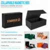 black Collapsible Magnetic Box