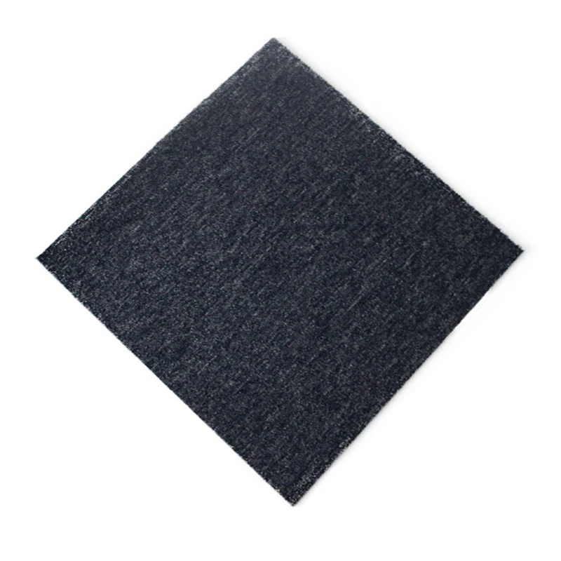 High Quality Polypropylene Material Sound Insulation Decoration Movable Flooring Office Carpet Tiles 50x50cm
