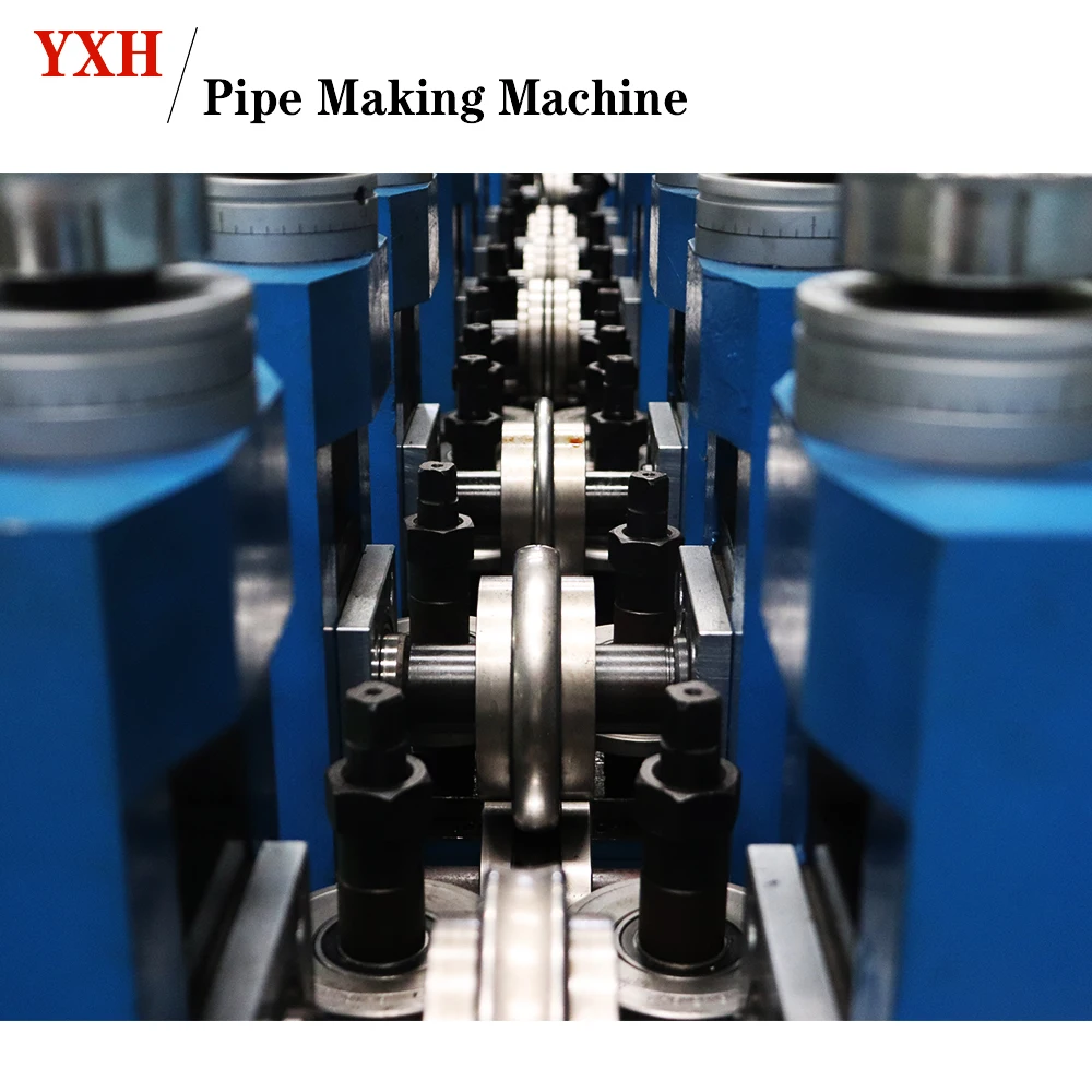 China SS Pipe Production Machine to Making Stainless Steel Tube Equipment