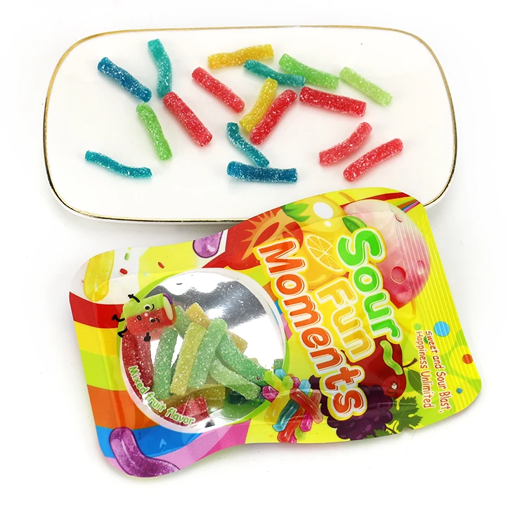 Sour gummy
