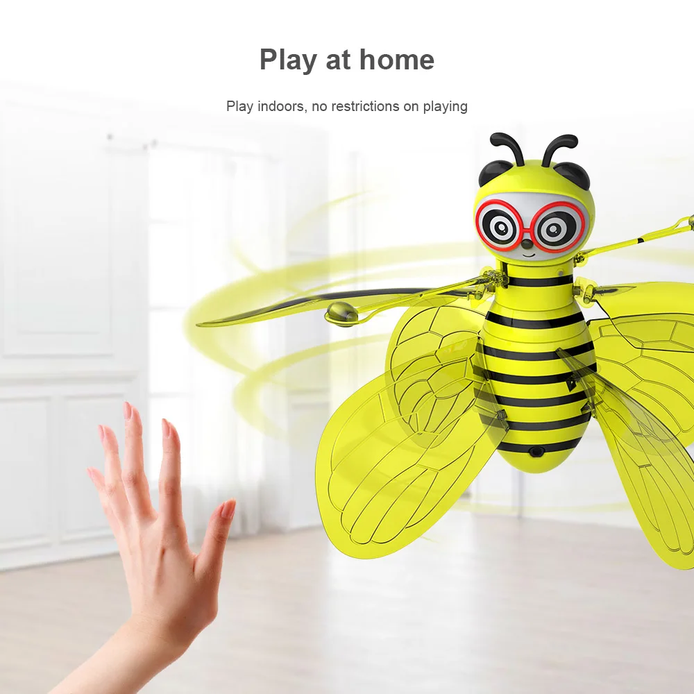 Mini Remote Control Bee,Drone For Kids Radio Control Animal Airplane