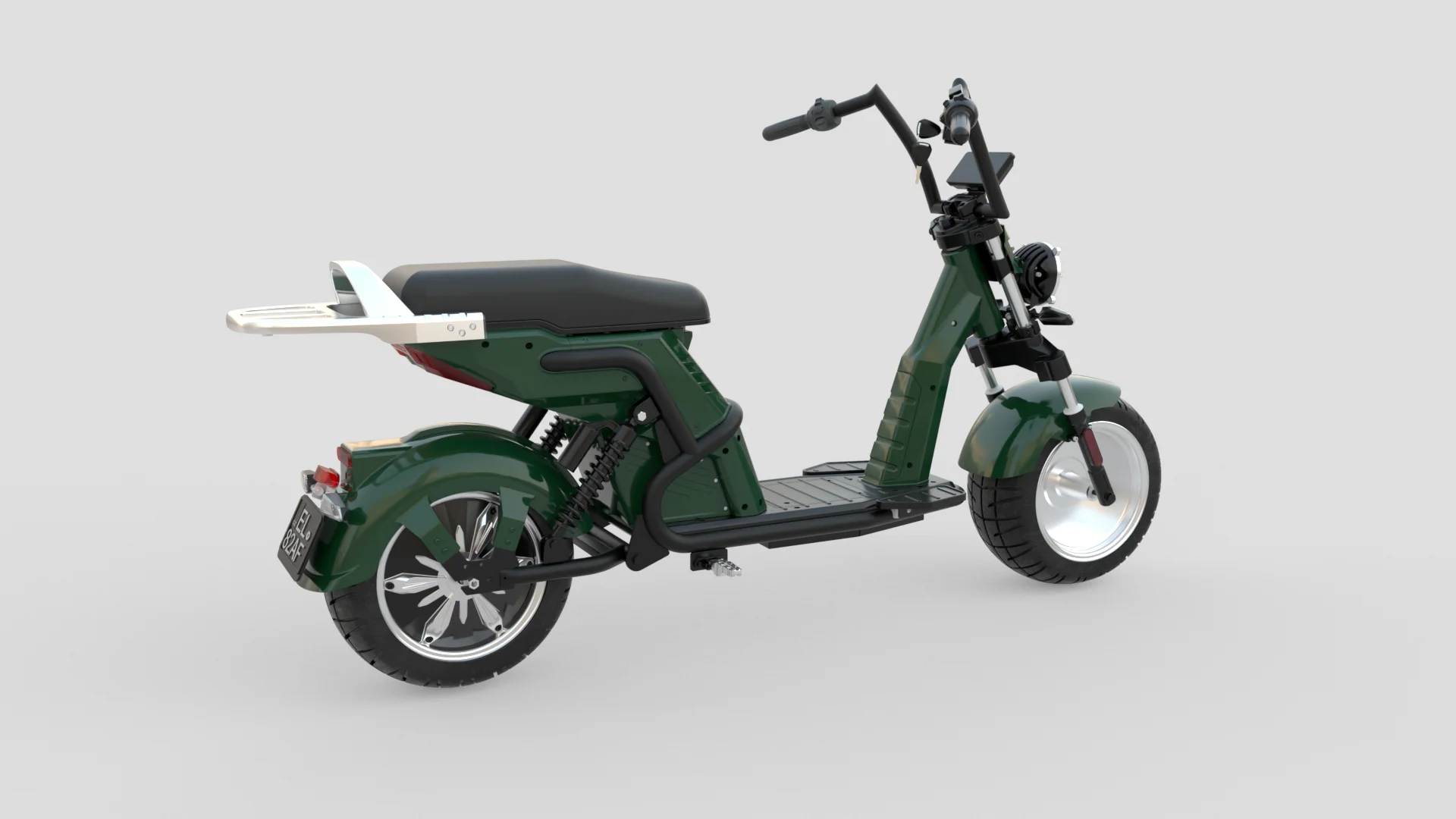 Quality COC Beautiful Electric Scooter Citycoco New Model CP-9 Lithium Battery High Speed 3000W Factory Price Big Seat for Adult