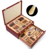 Silver+Gold 84pcs cutlery set