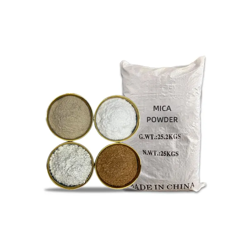 Mica Powder for Textile Fiber Finishing and Functional Fabrics Mica Powder 4000Mesh Ultra Fine for Fine Ceramics