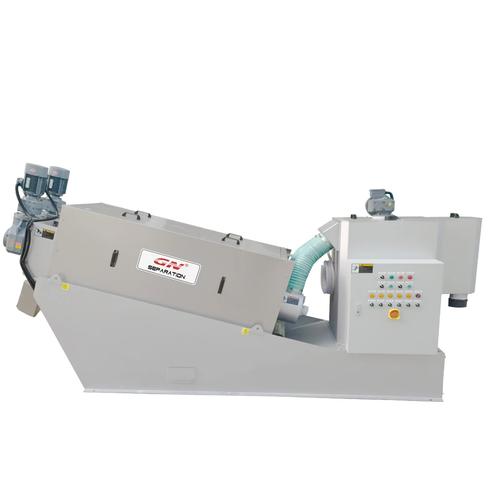 Аппарат для обезвоживания осадка многодисковый винтовой пресс используемый