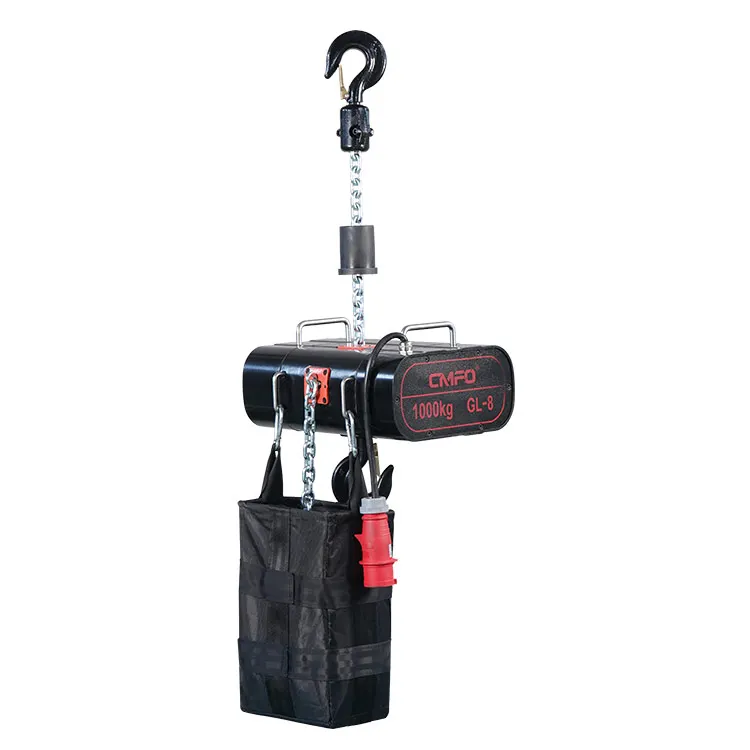 High Quality 1000kg Servo Chain Electric Hoist New Aluminum Alloy Stage Hoist for Truss Performance Drama 380v Voltage