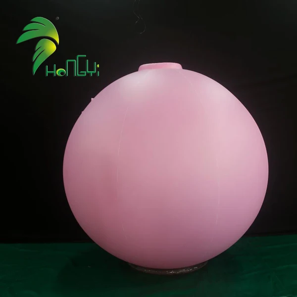 Popular PVC Material Pink Color Inflatable Fat Blueberry Ball Suit Toys Hongyi Crazy Ball Toys