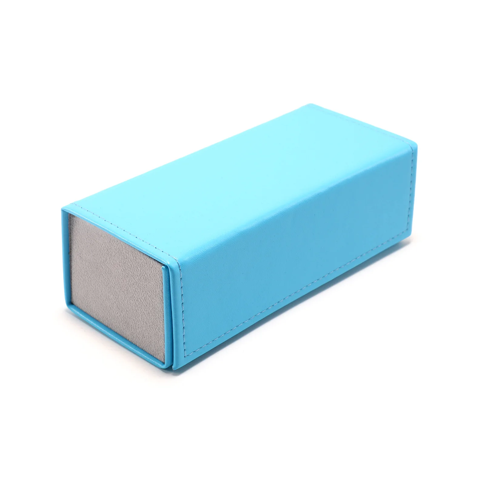 Funda Gafas Cuero PU Suave - Estuche Portátil Para Gafas De Sol, 20x9 Cm, Forro Franela, Almacenamiento Multifuncional