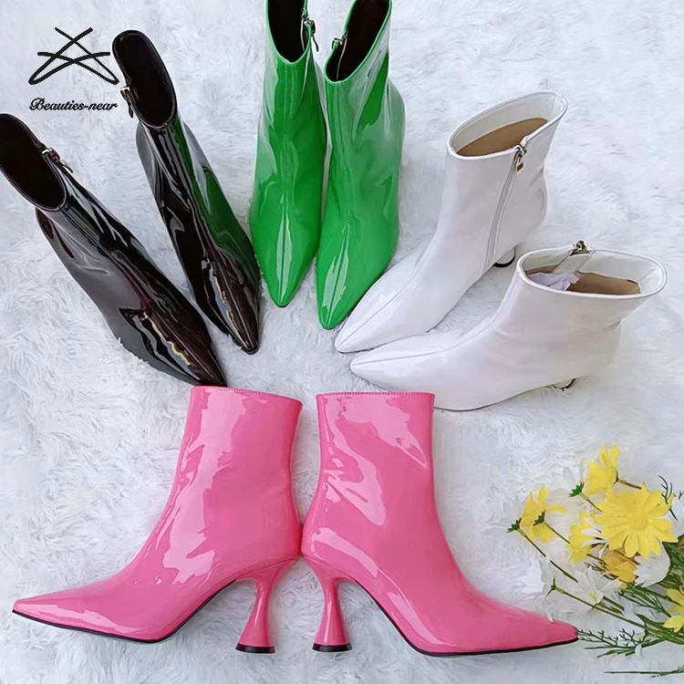 Amazon.com: MAVMAX - Botines de tacón de aguja con lentejuelas brillantes  para mujer : Ropa, Zapatos y Joyería