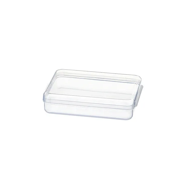 Plastic Storage Box for Face Masks Multifunction CLASSIC Transparent Whole Sale Square Thin Clear Plastic Box with Lid Ltd.