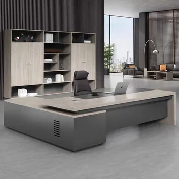 Modern Classic Office Furniture New Exclusive President Executive Desk 