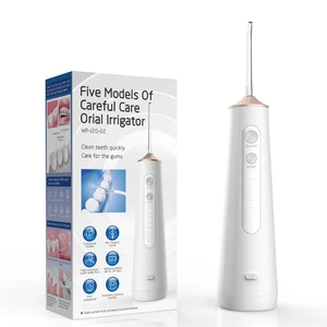 2023 New Rechargeable Portable Wireless Dental Water Flosser Electric for Oral Irrigator Battery for Braces for Household RV Use
