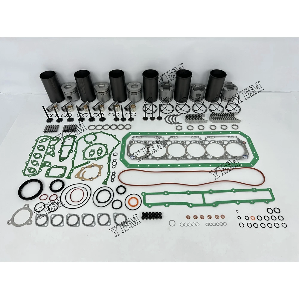 For Hino W06D Overhaul Kit With Bearings Piston Rings Full Gasket Set Cylinder Liner Valves Kit China Engine Parts Supplier