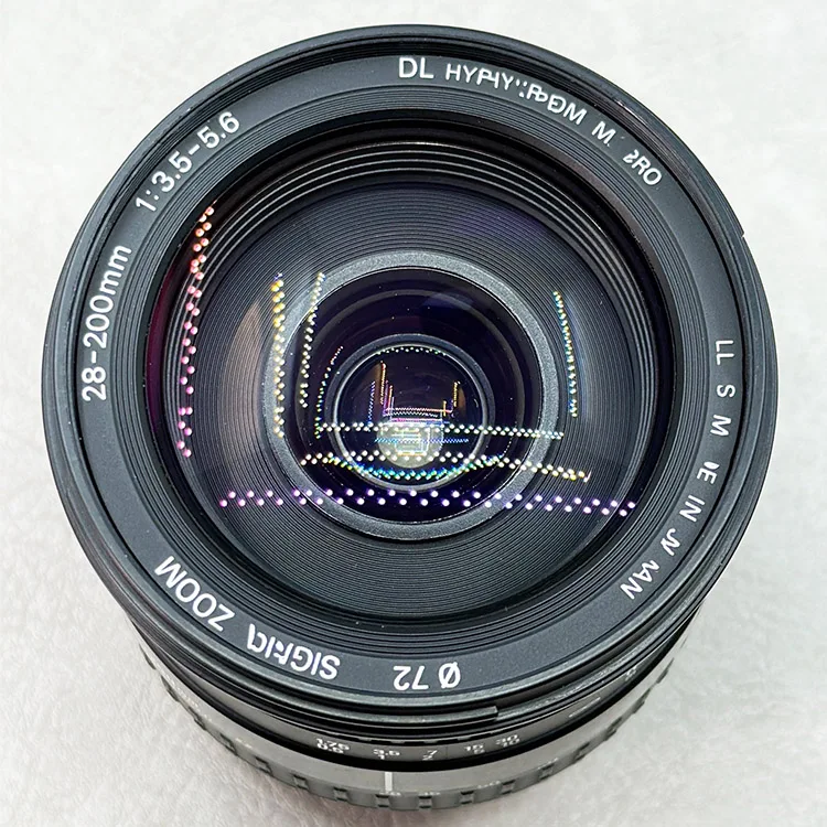 Original Used Lens for Canon Camera  EF28-200mm F3.5-5.6 USM Zoom Lens AF Focus Photography Studio Lenses Low Price FF Lens
