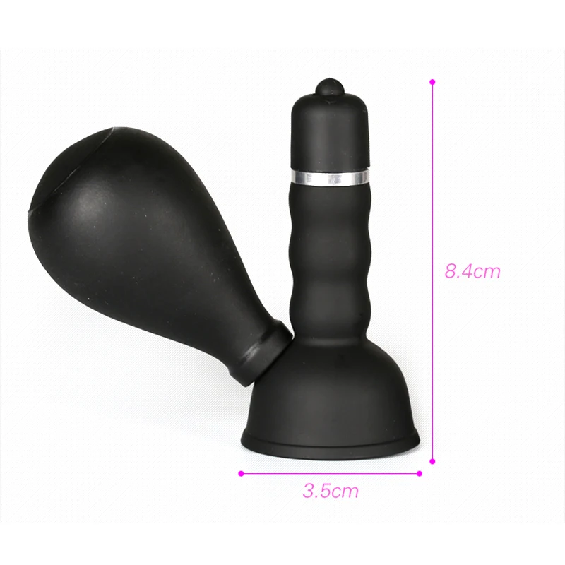 Free Custom Box - Nipple Sucker Stimulator Vibrator Female Breast Enlargement Nipples Massager Brush Clit Adult Sex Toys