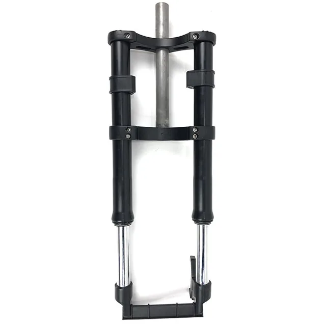 Fat Bicycle Double Crown Carbon Fiber Fork Suspension Mtb Front Fork