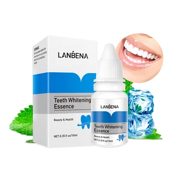 LANBENA Dental Serum Powder Oral Hygiene Cleaning Teeth Whitening Powder Removes Plaque Stains