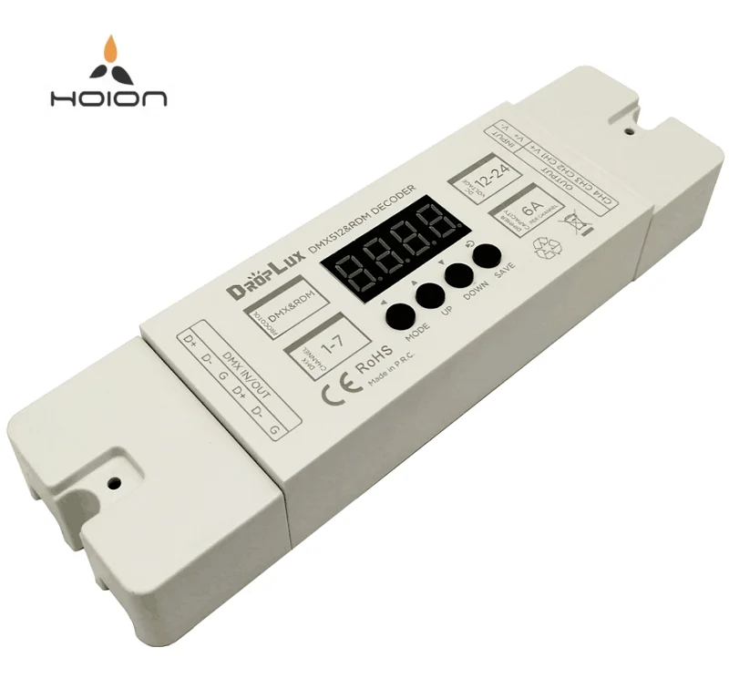 4CH 4 in 1 PWM Adjustable DMX RDM Led Dmx Decoder RGB Controller DMX512 Decoder RGBW