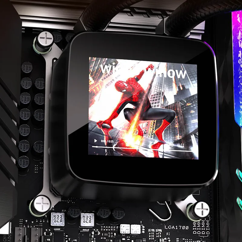 Lovingcool 液体クーラー LOVINGCOOL 360mm PWM Liquid CPU Cooler - ARGB Gaming PC