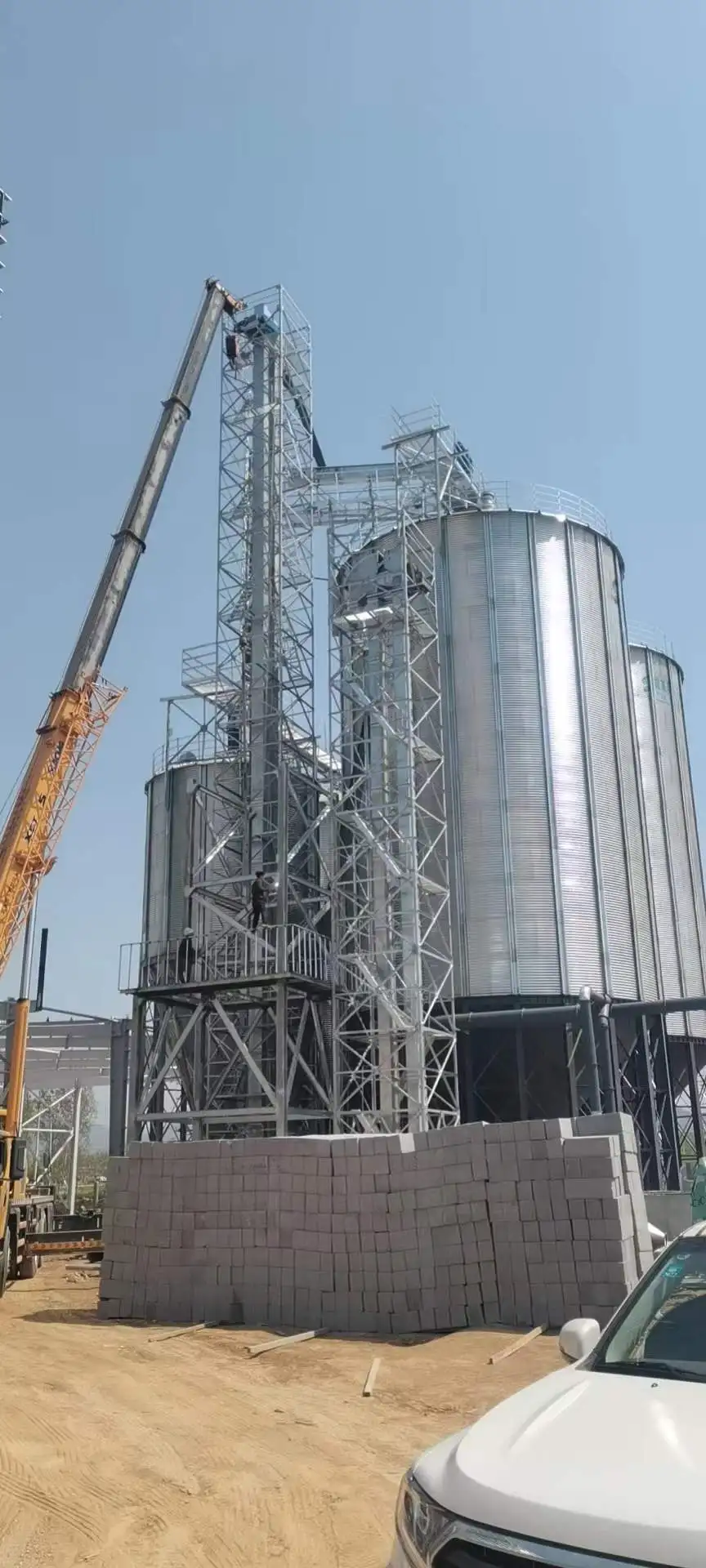 Wholesale Low Cost Vertical Grain Storage Silo Price 501000 Tons