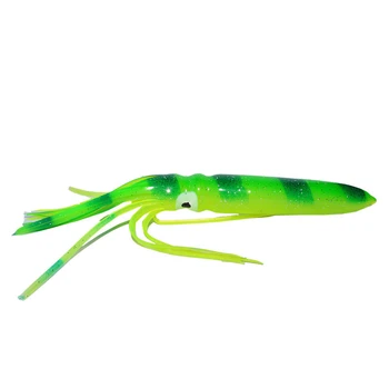 Cheery New 18cm 22cm Rubber Squid Skirts Octopus Soft Fishing Lures Tuna Sailfish Baits Mix Colors – Soft Lure – view 5