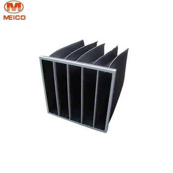 Factory Direct Sale Applicable Photocatalytic Waste Gas Treatment Equipment Bag Type Activated Carbon Air Filter