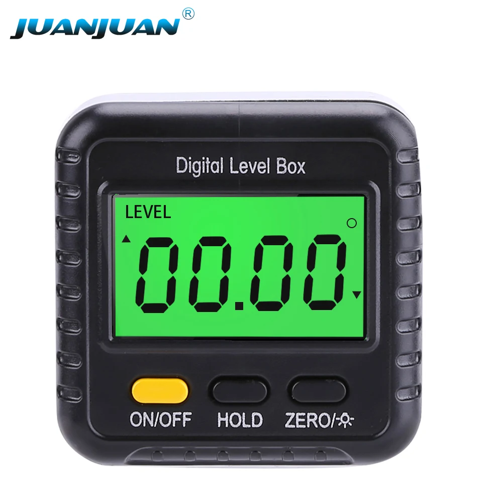 difcuyg5Ozw Mini Magnetic Digital Display Inclinometer Convenient Level Box Angle Finder Bevel Gauge Easy Reading 