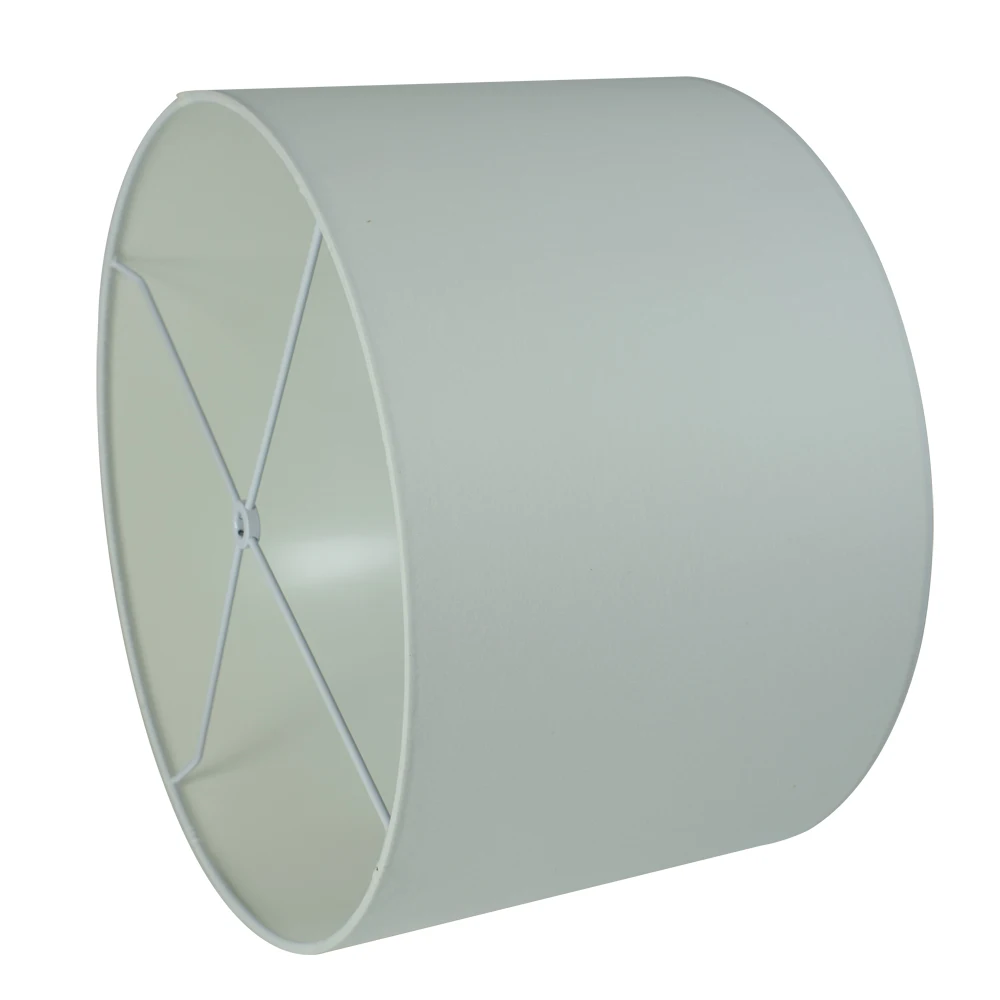 Пользовательский Настольный барабан для стиральной машины белый льняной светильник ручной работы