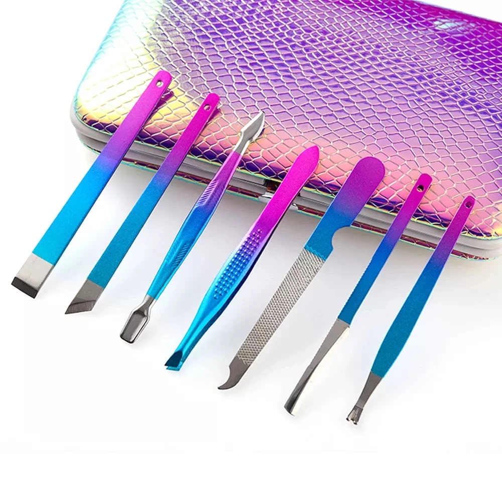 product chinese factory nail cutter set manicure pedicure tool beauty set professional757-6