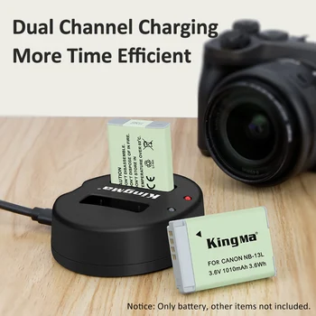 KingMa Rechargeable Li-ion Battery NB-13L NB 13L Camera Battery for Canon NB-13L detail image