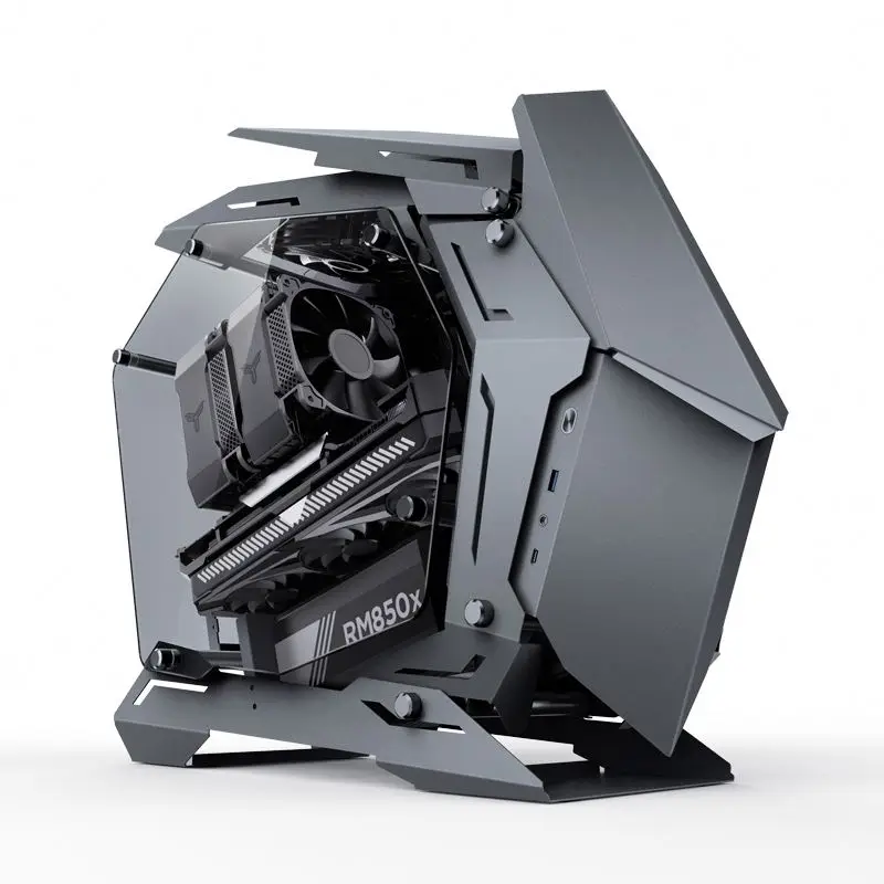 Good Quality JONSBO  MOD 3 Mini Grey Middle Tower  PC Gaming Case Middle Tower Pc case Atx