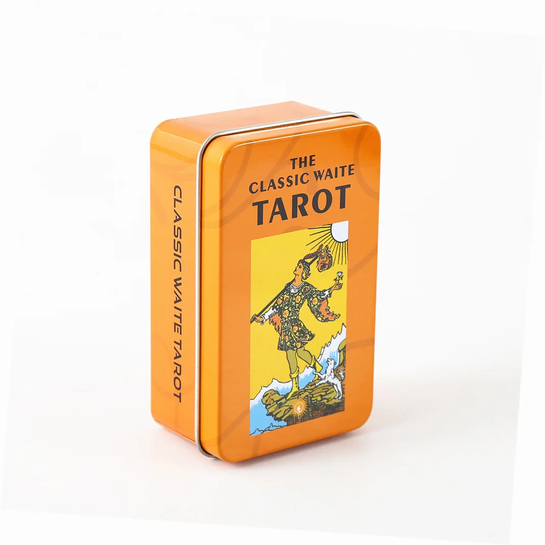 Wholesale Large Mini Custom Tarot Cards With Iron Box