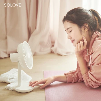 xiaomi solove f5 usb desktop fan 4000mah battery