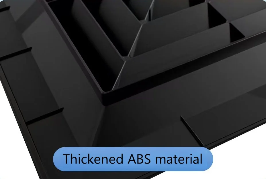 Black ABS Diffuser with square air Outlets