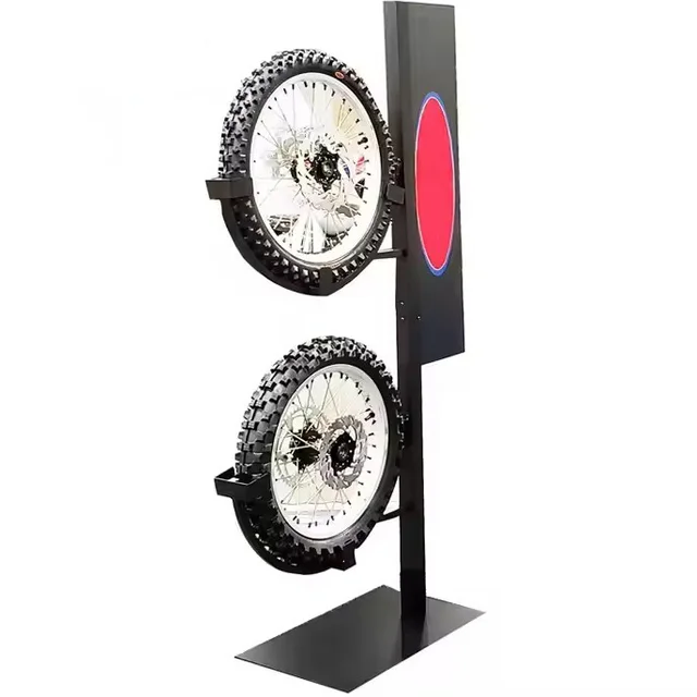 Custom Bicycle Tires Motorcycle Tires Display Rack