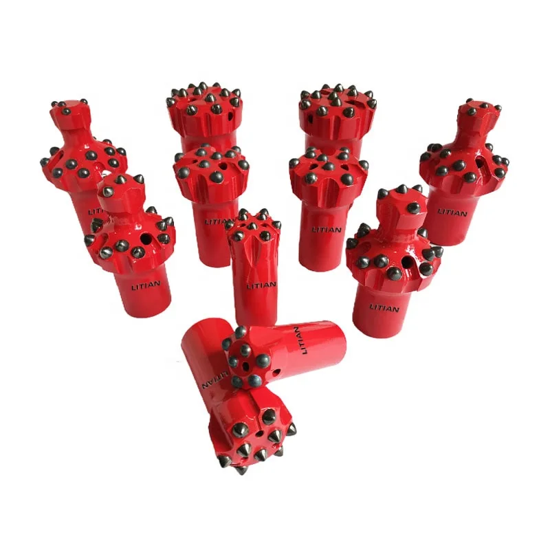
 Threaded Button Coal Mine Drill Bit Tool for Hard Rock Drilling