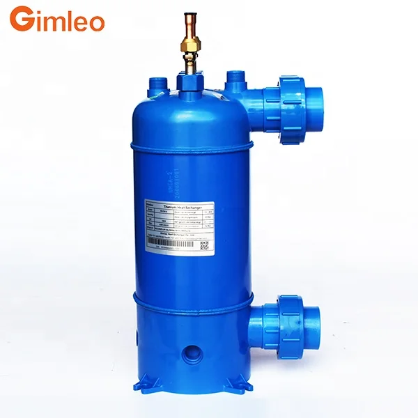 Wholesale CE marked 7KW 24000BTU Heating Capacity Titanium Heat Exchanger  Condenser for Heater Cooler Swimming Pool Heat Pump (MHTA-2) From  m.alibaba.com