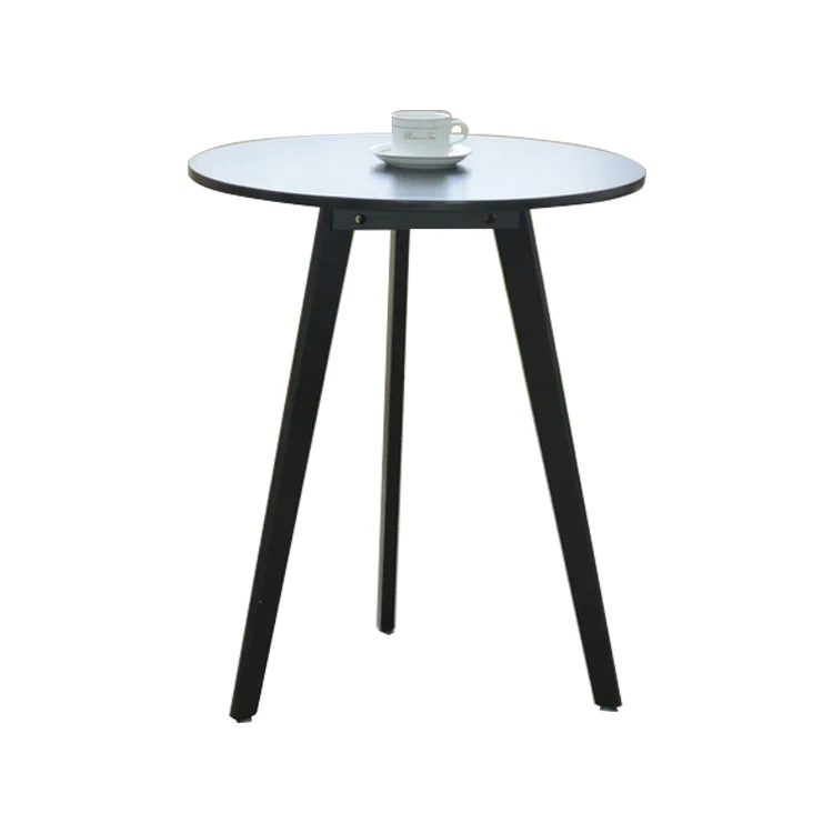 Cheap  Wood Round Nordic Coffee Table Round Modern Nested Coffee Table Modern Style Minimalist Modern Designer Leaf Tea Table