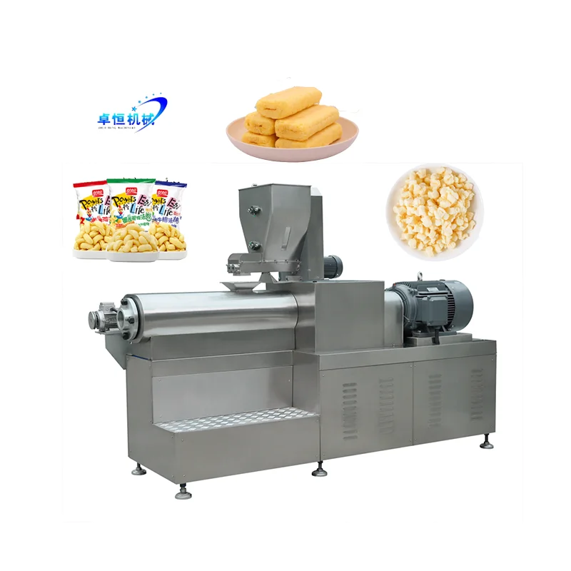 Automatic High Quality Cheese Ball cheetos Puffs Other Snack Machines with Ce Certification