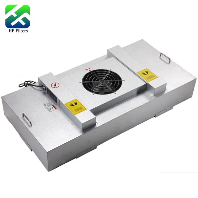 DC AC  Clean Room Ceiling HEPA Box Fan with Hepa Filter ULPA HEPA H14 Laminar Flow Hood Fan Filter Unit