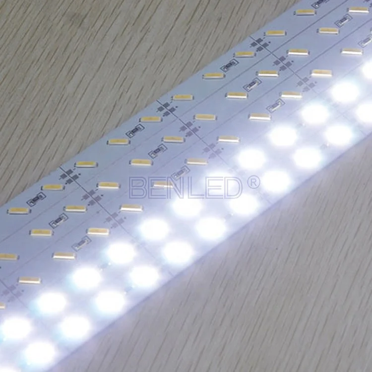 High Efficiency SMD 8520 Rigid Led Strip Bar with Aluminum Profile and Plastic Cover