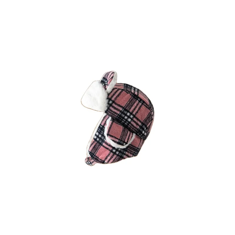 Fleece Brim Lined Trapper Hats 