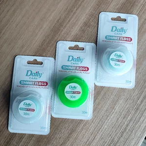 Daily Care New Design Rotor Box Free Sample 1260D Expending Nylon Floss Micro-wax Fluffy Dental Floss 50m