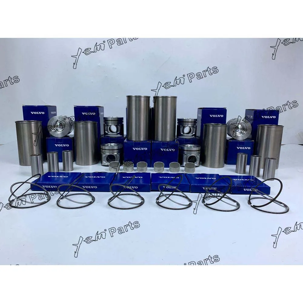 D6E Cylinder Liner Kit for Volvo Diesel Engine Part